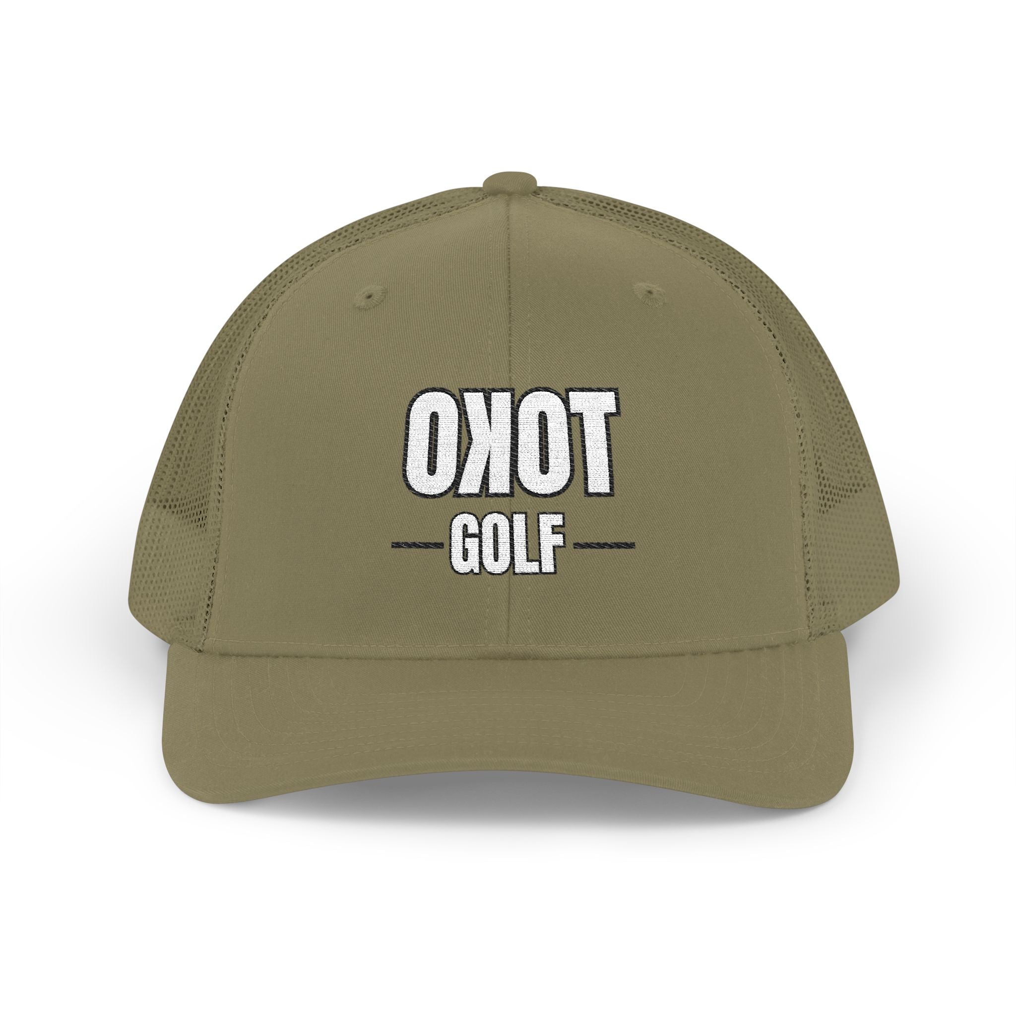 Golf Snapback Trucker Hat — Embroidered TOKO Golf Logo
