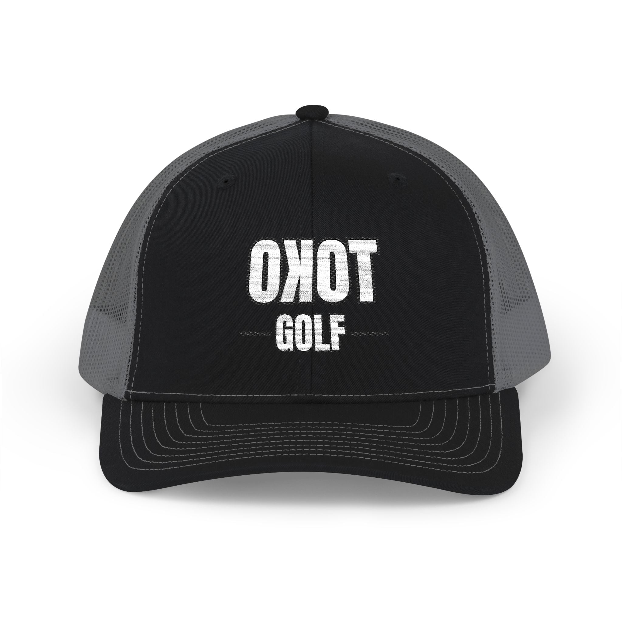 Golf Snapback Trucker Hat — Embroidered TOKO Golf Logo