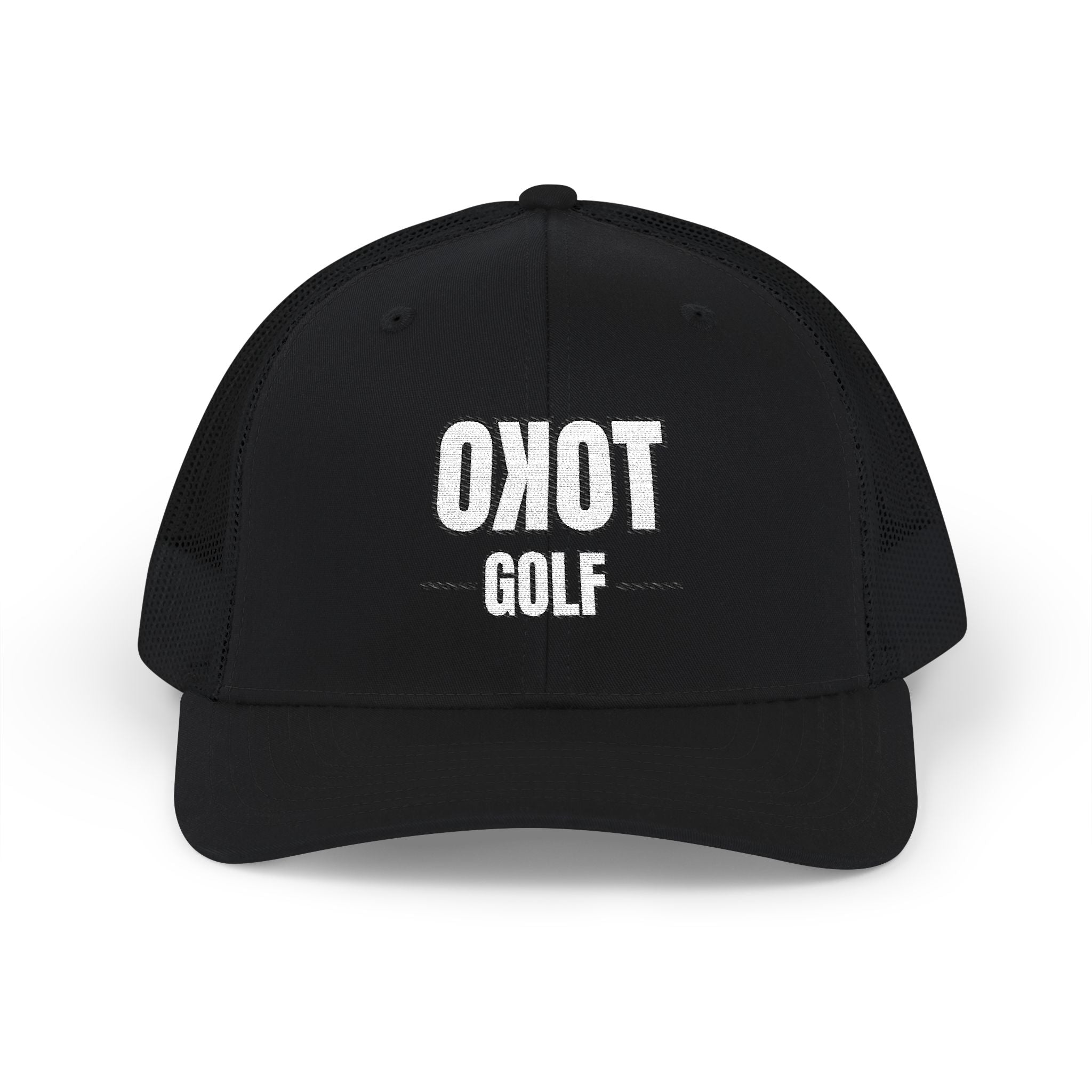 Golf Snapback Trucker Hat — Embroidered TOKO Golf Logo