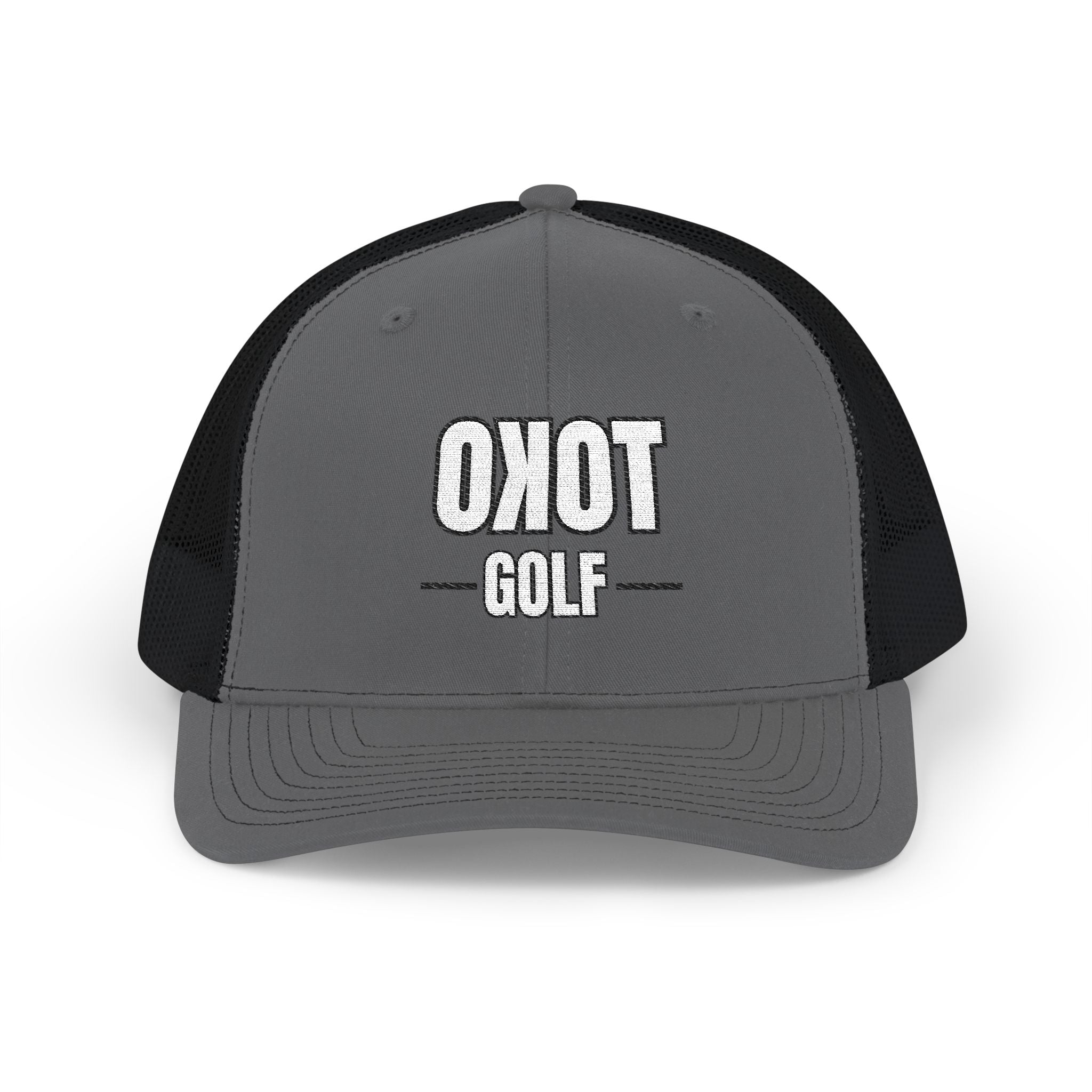 Golf Snapback Trucker Hat — Embroidered TOKO Golf Logo